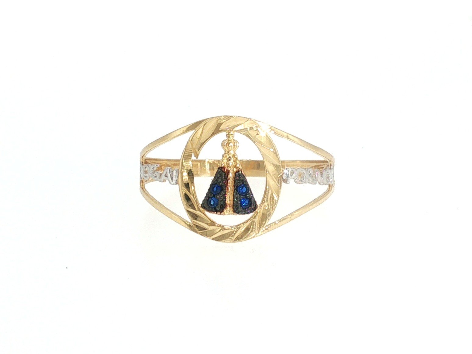 Ring in Yellow Gold 18k with Cubic Zirconia — Rings — Yellow Gold 18k