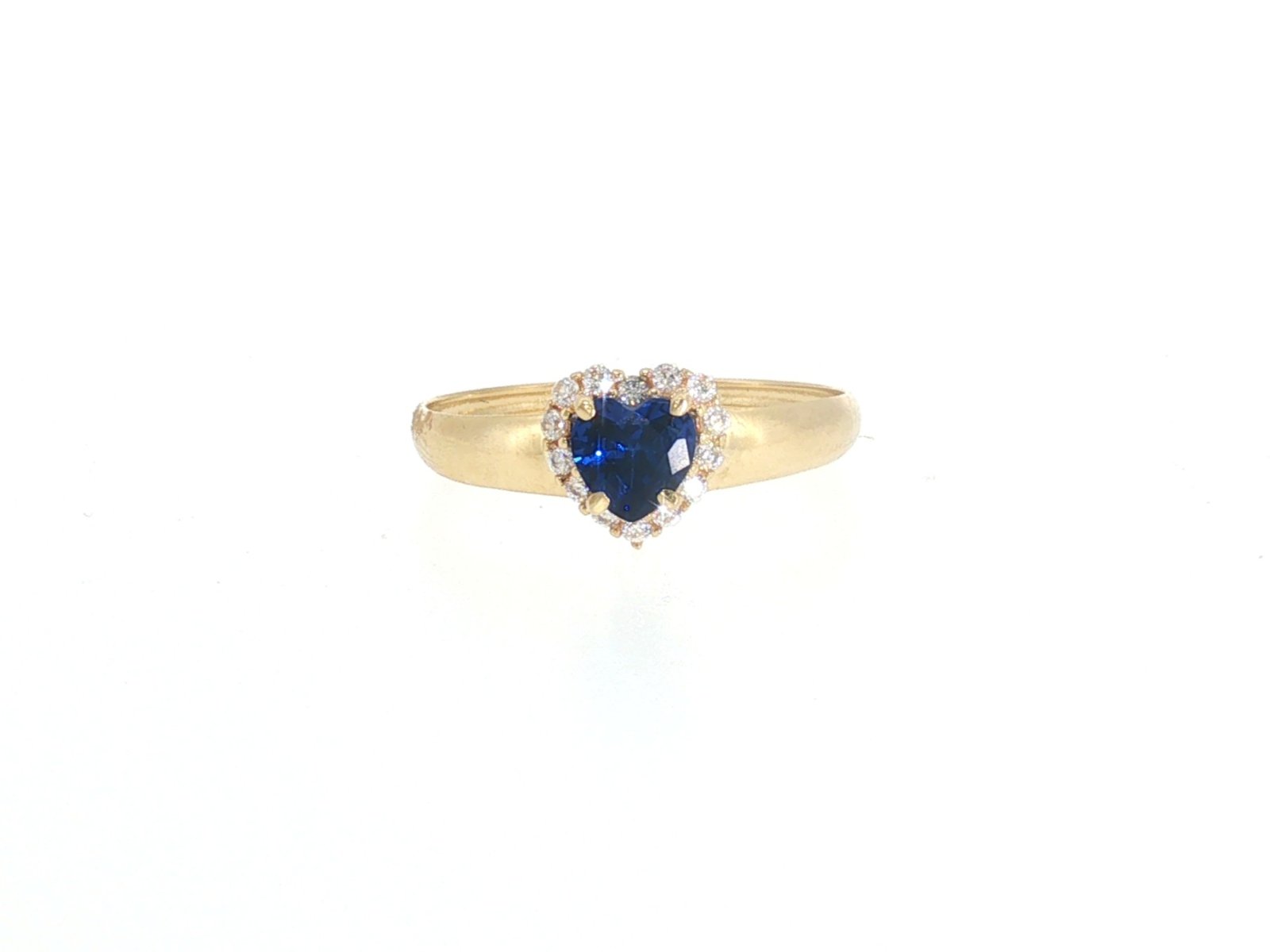 Ring in Yellow Gold 18k with Cubic Zirconia — Rings — Yellow Gold 18k
