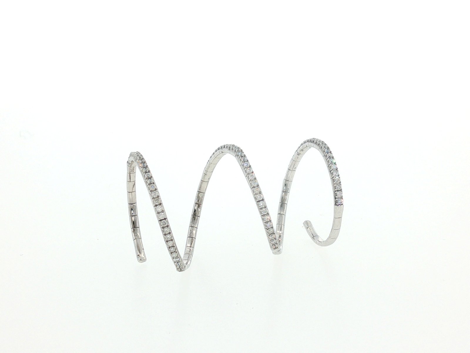 Ring in White Gold 18k with Diamond — Rings — White Gold 18k