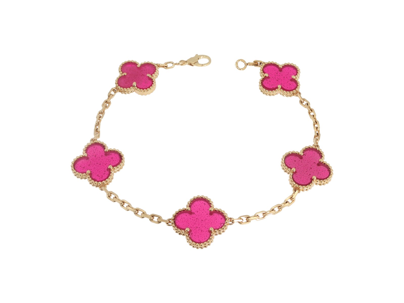 Bracelet in Yellow Gold 18k with Enamel — Bracelets — Yellow Gold 18k