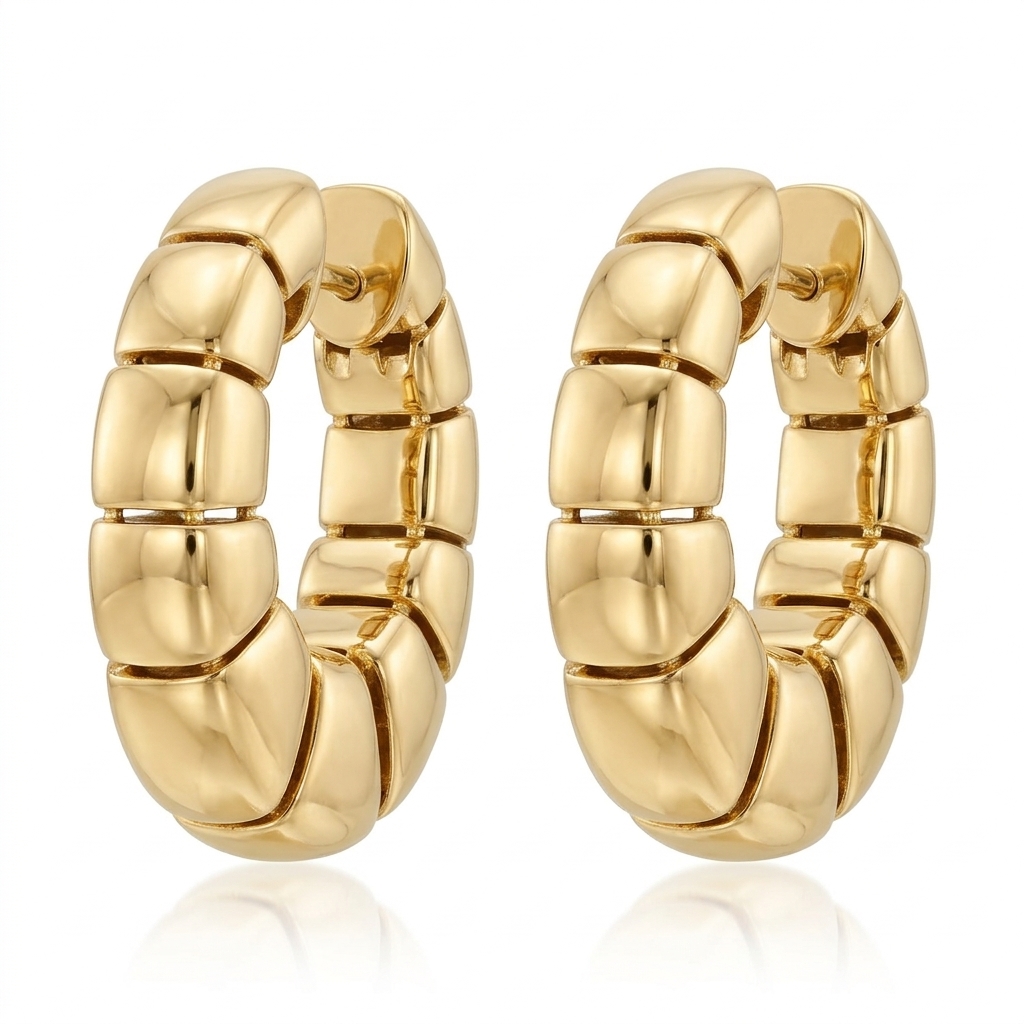 Earrings in Yellow Gold 18k — Earrings — Yellow Gold 18k