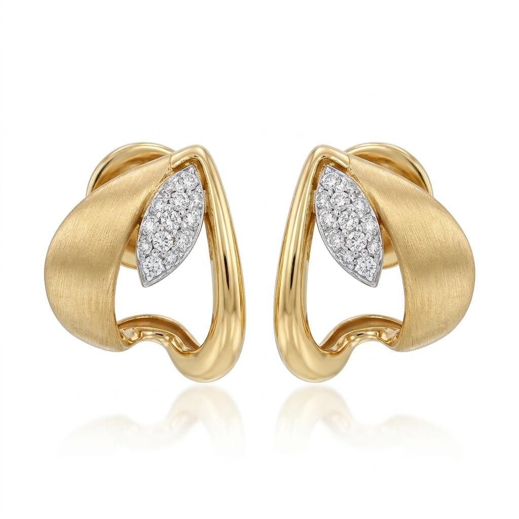 Earrings in Yellow Gold 18k — Earrings — Yellow Gold 18k