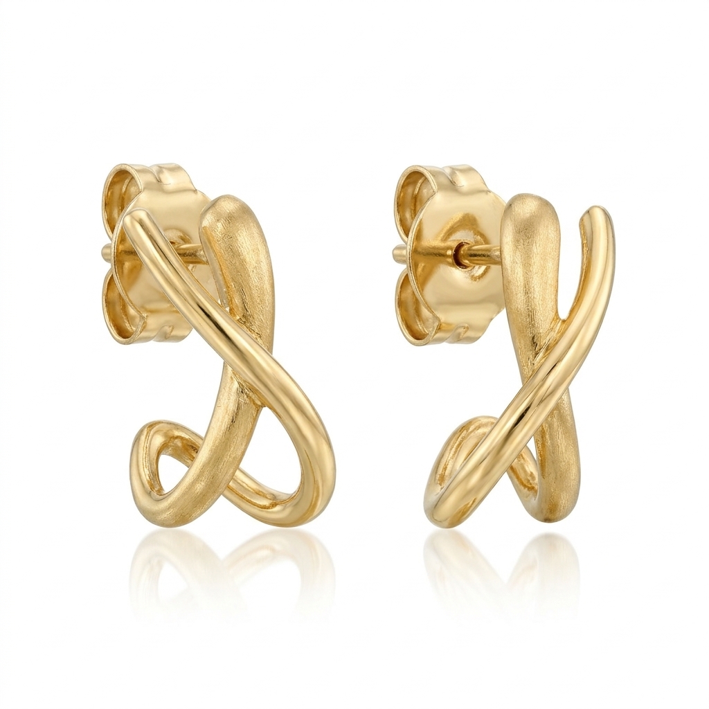 Earrings in Yellow Gold 18k — Earrings — Yellow Gold 18k