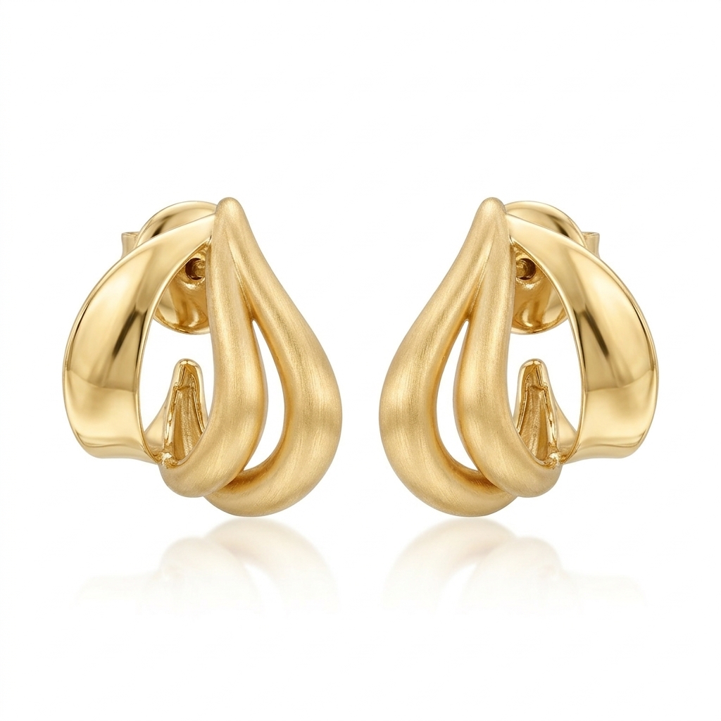 Brincos em Ouro amarelo 18k — Brincos — Ouro amarelo 18k