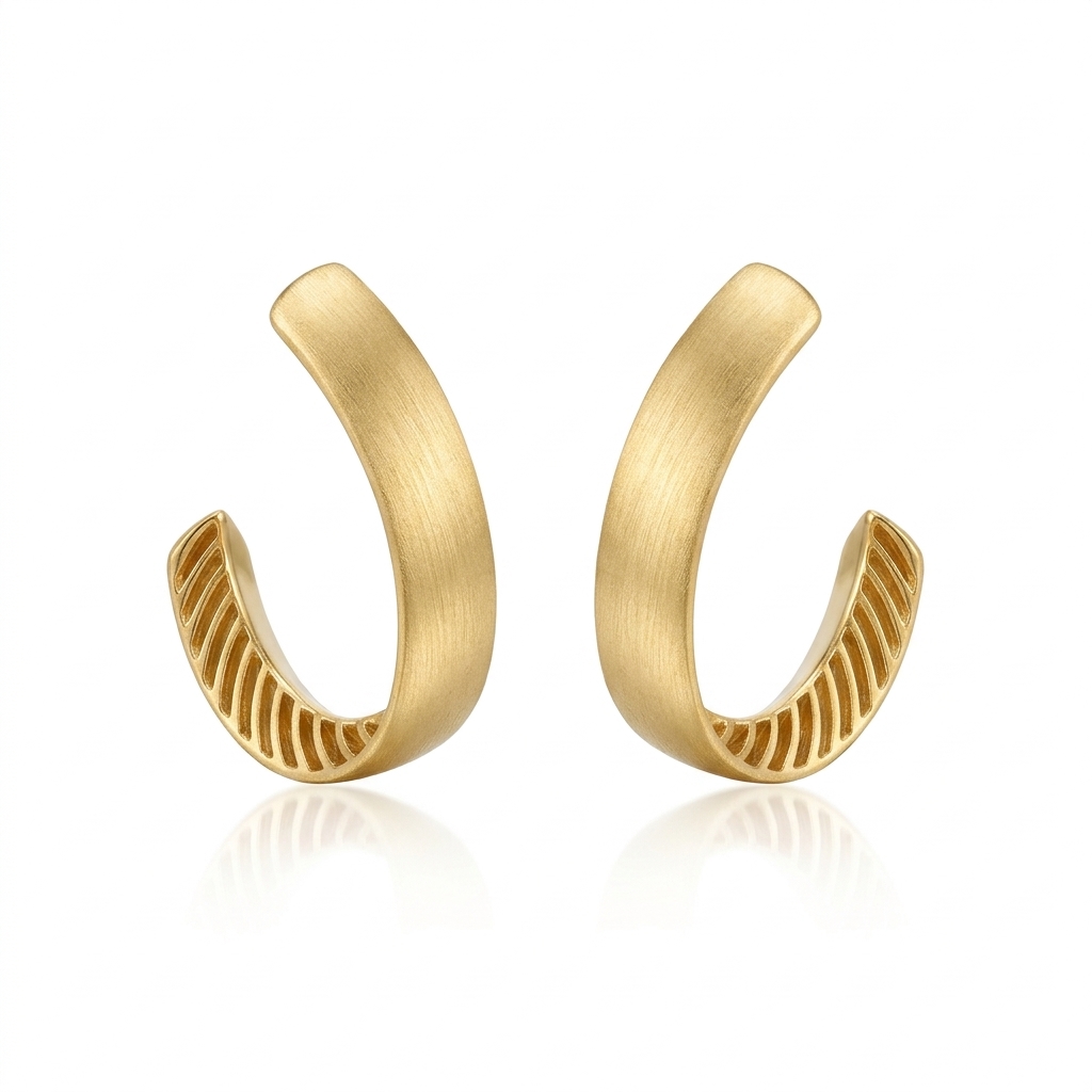 Earrings in Yellow Gold 18k — Earrings — Yellow Gold 18k