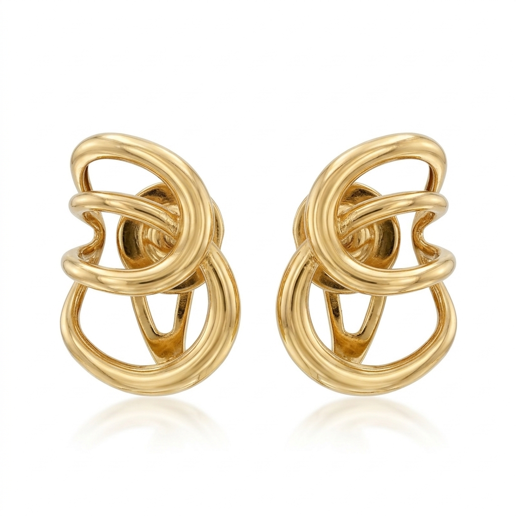 Earrings in Yellow Gold 18k — Earrings — Yellow Gold 18k