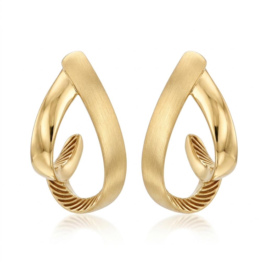 Earrings in Yellow Gold 18k — Earrings — Yellow Gold 18k