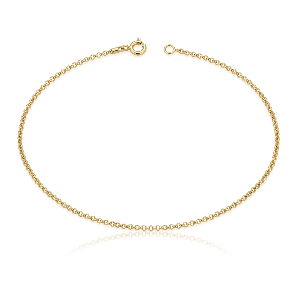 Anklet in Yellow Gold 18k — Anklets — Yellow Gold 18k