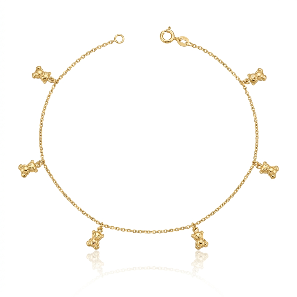 Anklet in Yellow Gold 18k — Anklets — Yellow Gold 18k